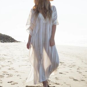 PONDICHÉRIE satya caftan beach cover up